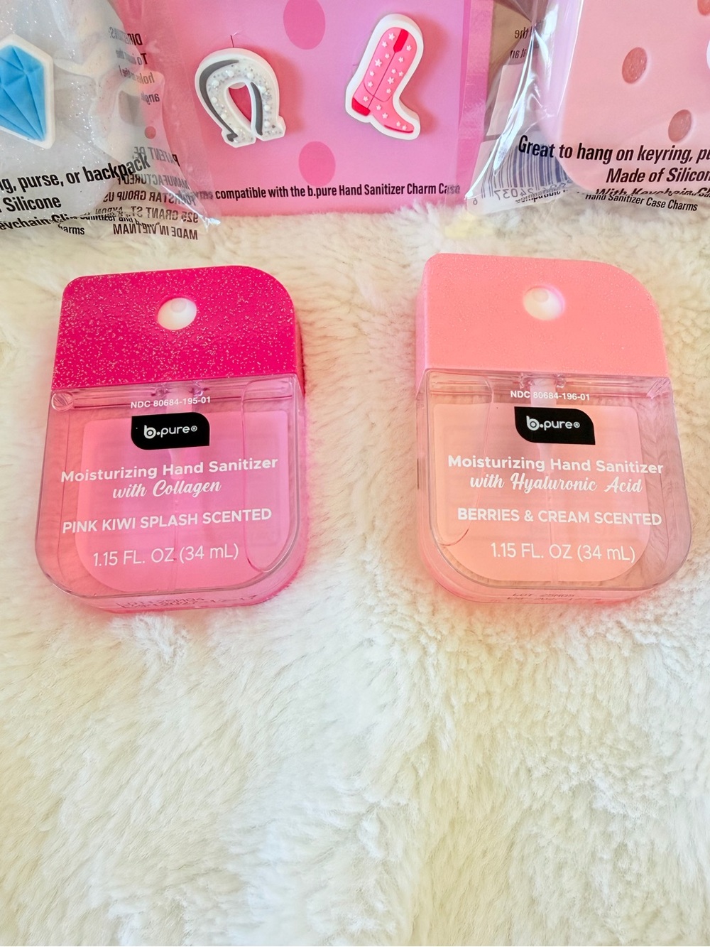 b.pure Viral Charm Hand Sanitizer Case & Spray 5-Pc Bundle Set - Picture 2 of 5